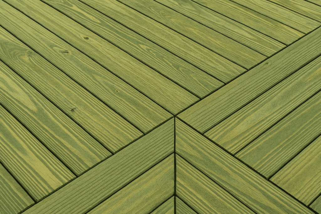 Estrutura deck com madeira tratada em autoclave – Projeto residencial em Campina Grande, PB