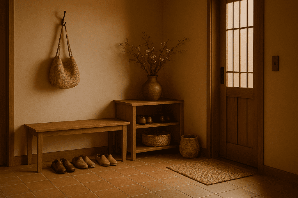 10 Hábitos Japoneses Que Transformam Sua Casa Em Um Refúgio De Paz: Lições Simples Para Uma Vida Mais Leve Na Paraíba 7 Cactos Arquitetos Em Campina Grande Hábitos japoneses genkan entrada casa organizada Paraíba